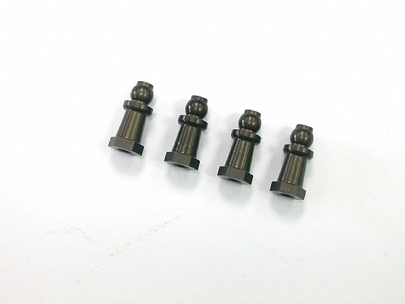 Aluminium Shock Top Post/Hard Coated (4 pcs)