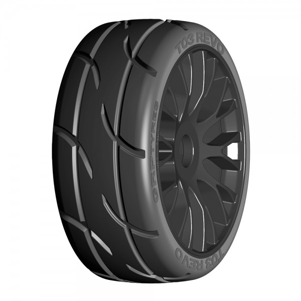 GRP GTX03-XM4 1/8 GT Räder - Soft Medium (2)