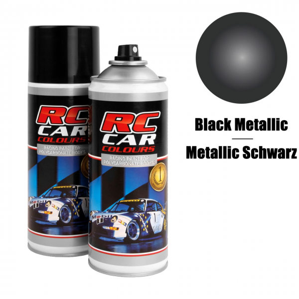 Nr 935 Lexan Farbe Metallic Schwarz 150ml