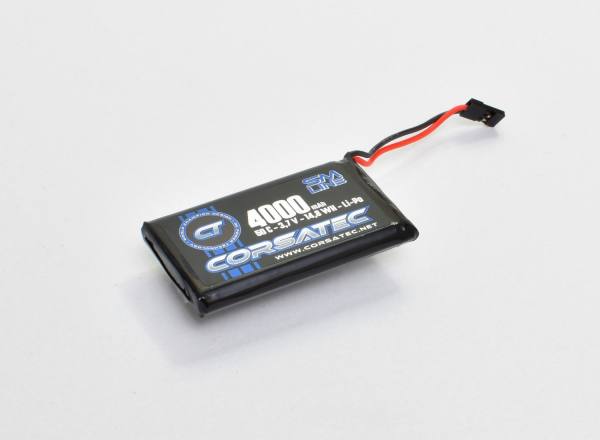 Corsatec - Lipo 1S 3.7V - 4000mah - für Sanwa M17