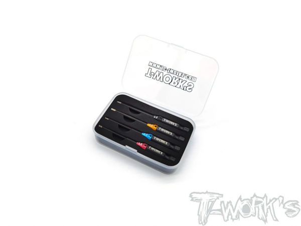 T-Works - Innensechskant Schlüssel Set - 1.5 + 2.0 + 2.5 + 3.0 - Powertool Bit
