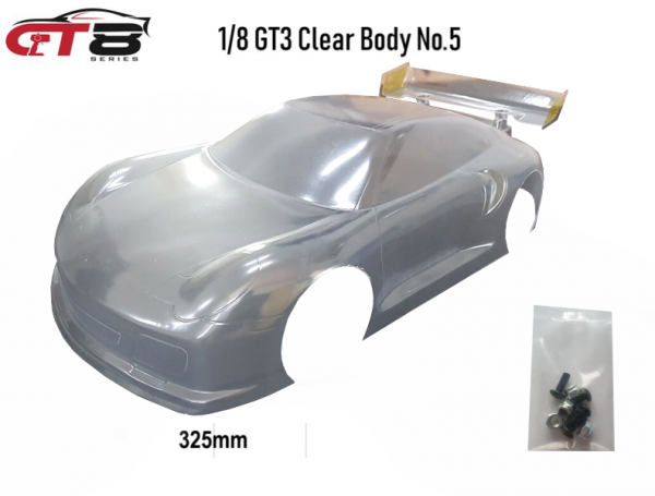 1/8 GT8-Series "Clear Body No.5" GT3 325mm