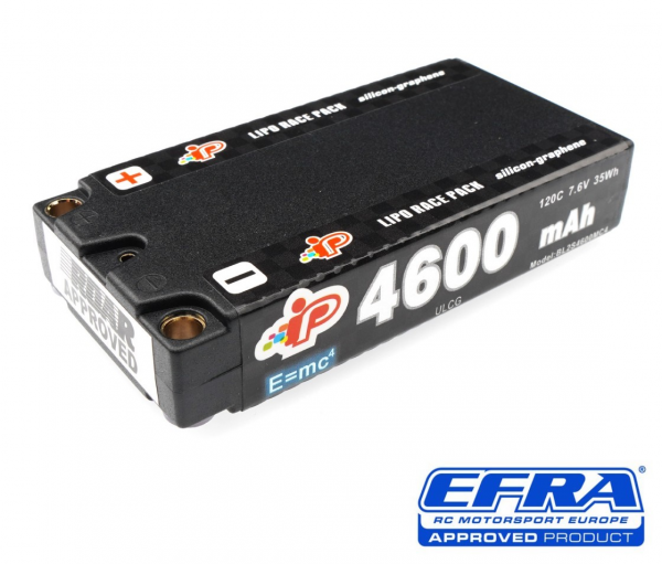 MC4 4600mAh 120C 7.6V Long Runtime LCG Graphene Shorty Pack LiHV