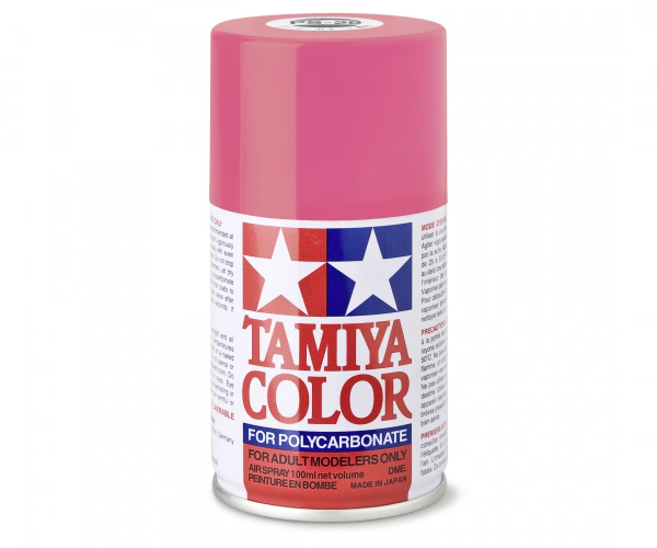 Tamiya - PS-29 Polycarbonat Spray - NEON ROSAROT - 100ml