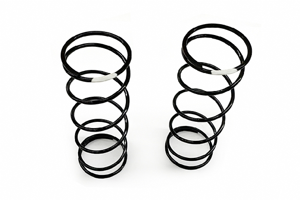 Front 16mm Shock Spring - Very Hard (White) - (2 pcs)