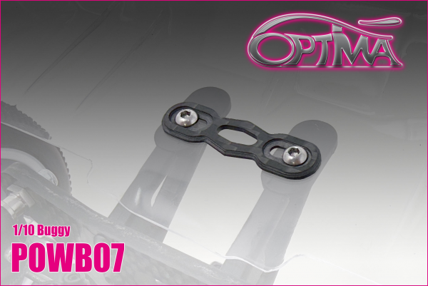 Optima - Carbon 1/10 Buggy Wing Button