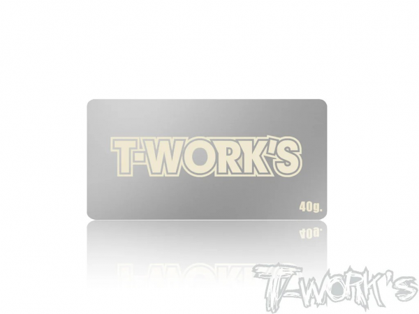 T-works - Short Battery Weight 40g (43x92mm)