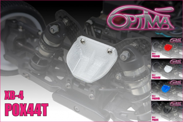 Optima - Flexible XB4 Front Wing - Transparent