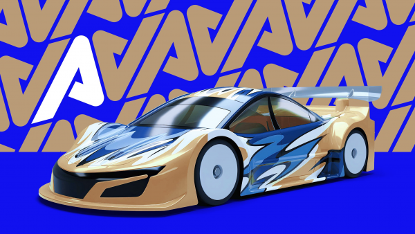 Avalon - Vortex 1:10 Tourenwagen Karosserie - 190mm (unlackiert) - 0,7mm