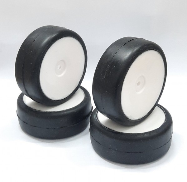 SP 1:10 Tourenwagen (032 - Soft) Reifen Komplettrad verklebt Asphalt (4 Stück)
