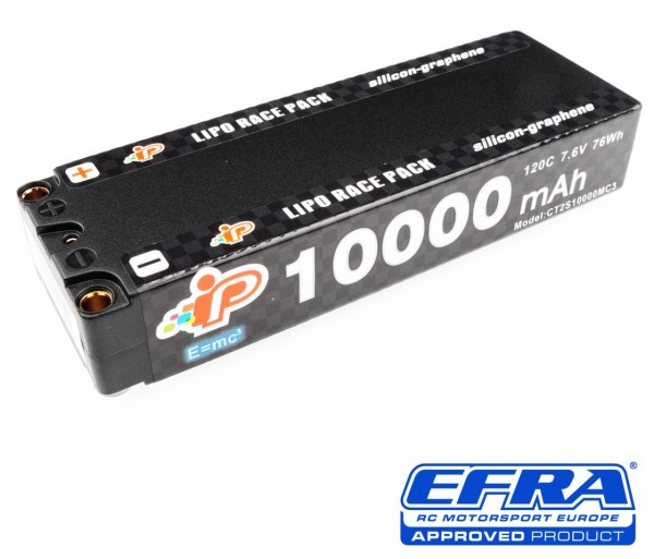 MC3 10000 mAh 120C 7.6V Long Runtime Graphene Stick Pack LiHV