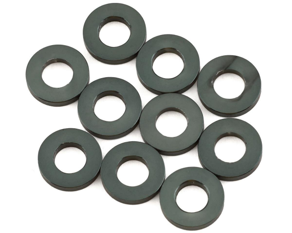 Mugen - Alum. Zehntelscheiben 3x6x1mm (10)
