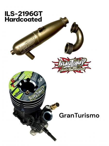ILT - 1/8 GT Onroad Kit COMBO - "GranTurismo" + 2196ON Pipe Kit (Hard Coated) made by O.S.