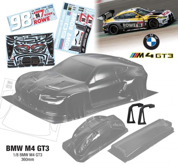 1/8 GT BMW M4 GT3 360mm