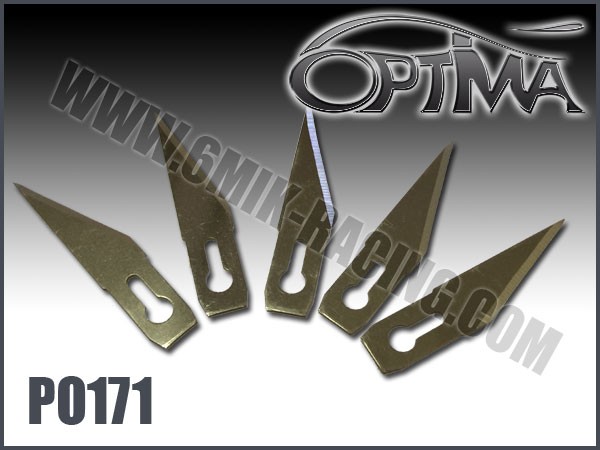 5 blades for RC knife (PO17)