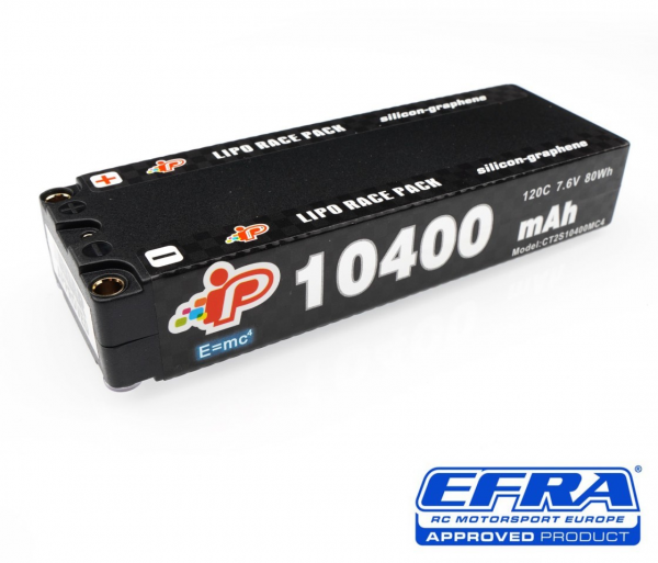Intellect MC4 10400mAh 120C 7.6V Long Runtime Graphene Stick Pack LiHV