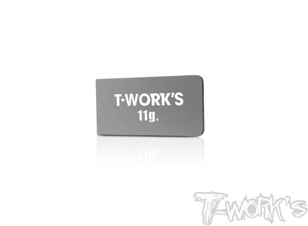 T-Works Wolfram Klebegewicht 11g für Xray X4