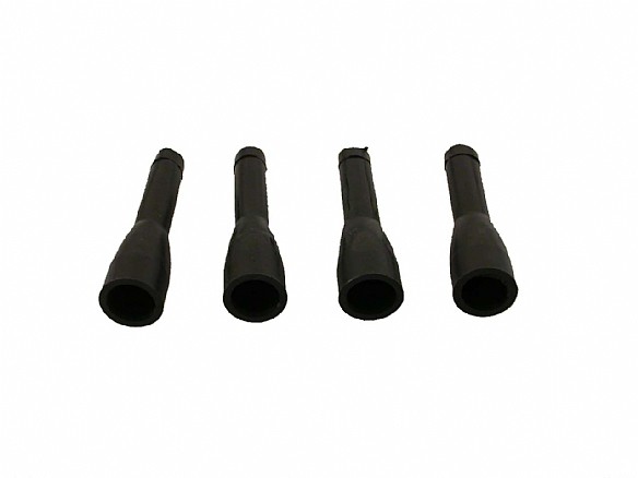 Shock Shaft Dust Covers(Black) (4 pcs)