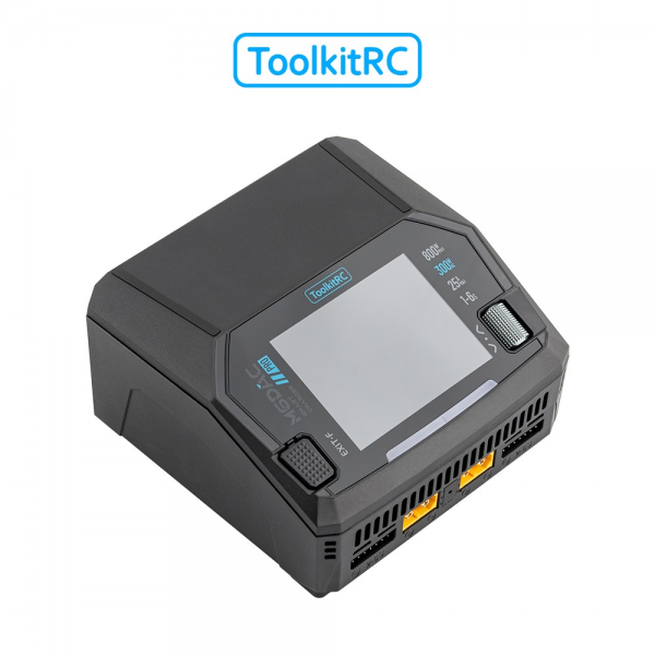 ToolkitRC - M6DAC Pro LiPo 1-6S 16A 2 Kanal Ladegerät AC/DC