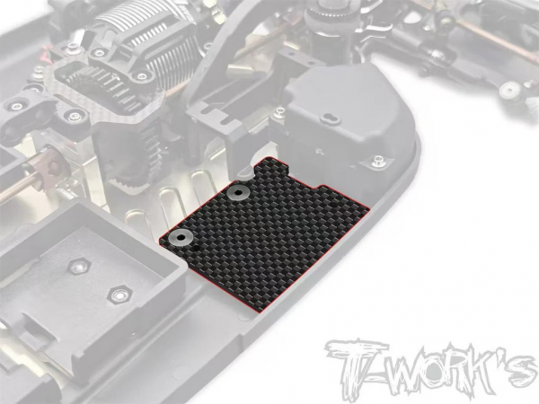 T-Works - Graphite ESC Plate ( For Hong Nor IX5B )
