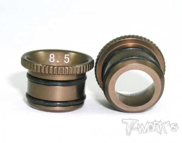 T-Works Vergaser Einsatz - 8,5mm (für O.S./ Novarossi / Alpha / Go Motoren)