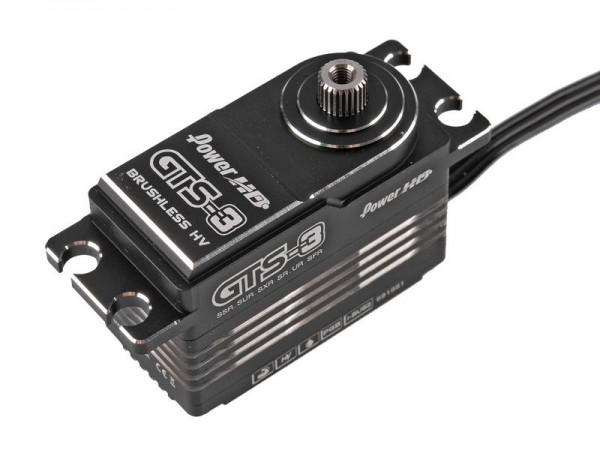 Power HD Brushless Low Profile Servo "GTS-3" HV (63g)