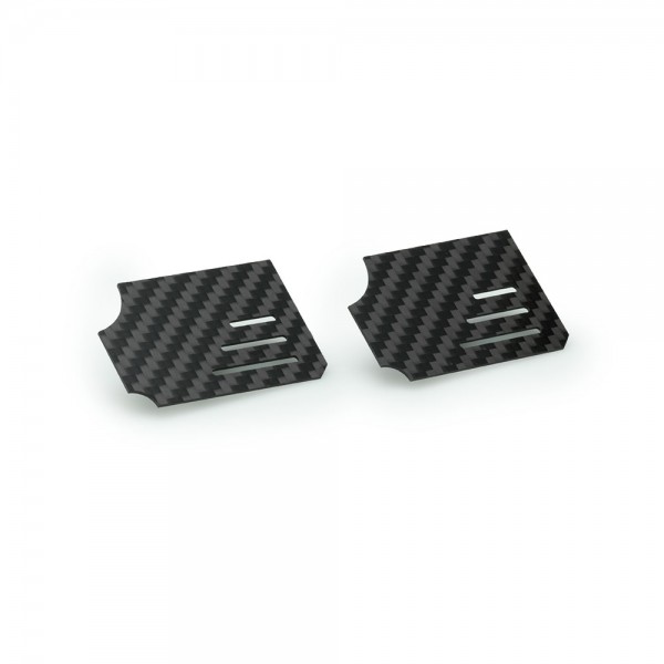 1/10 GP Heckspoiler Carbon Sideplates 0,5mm (2)