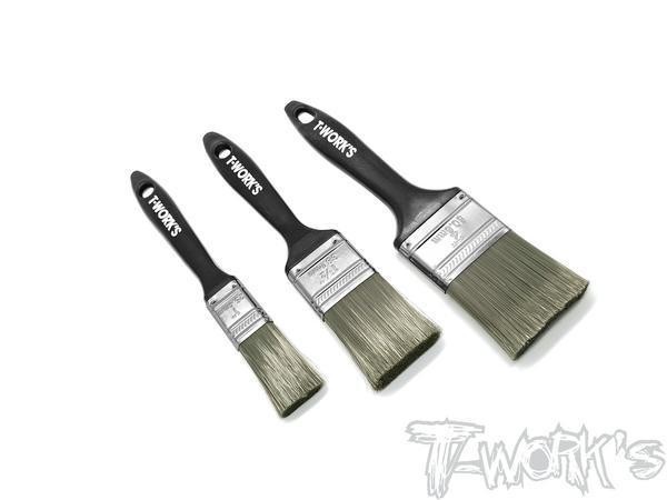 T-Works Pinselset Soft Brittle (3 Pinsel)