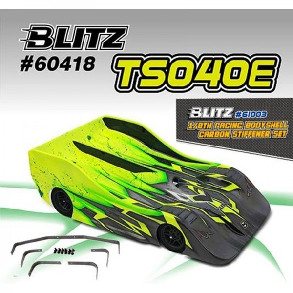 Blitz TS040E Karo + Blitz Carbon Versteifungsset 61003