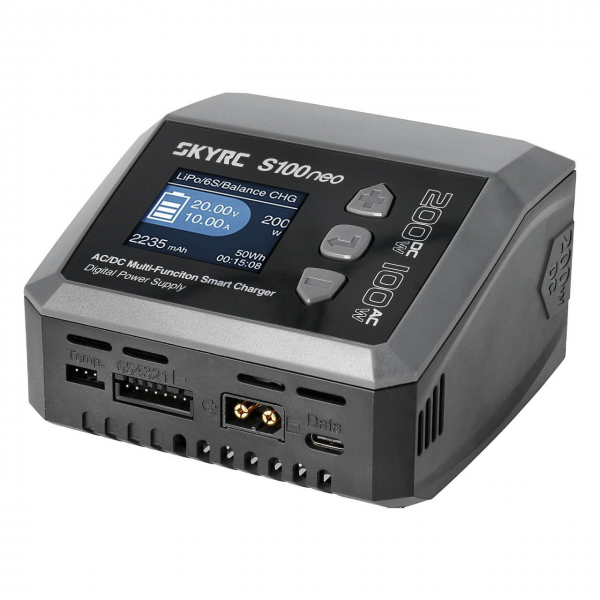 SkyRC S100 Neo Ladegerät - LiPo 1-6s 10A 100W AC
