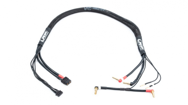 LRP 2x 2S-Ladekabel - 60cm - XT60 XH | 4/5mm 2mm