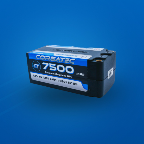 Corsatec - Graphene HV+ Lipo Big Shorty - 2S - 303g - 7500mah