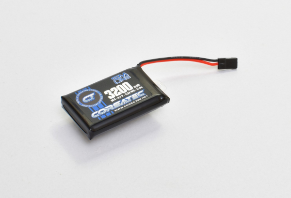 Corsatec - Lipo 1S 3.7V - 3200mah - für Sanwa MT5 / MT44