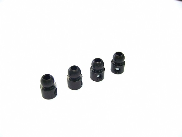 Lightweight Alum, Stabilizer Ball End. Hard-Coated (4 pcs)