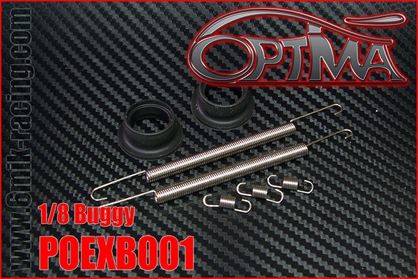 Exhaust Rebuild set 2 x L spring, 3 x S spring, 2 x Gasket