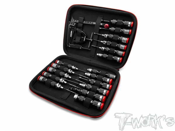 T-Works Hardcase Transport Box - speziell für Werkzeug (27x21x5cm)
