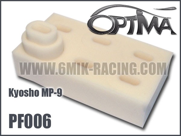 Air Filter Foams for Kyosho MP-9 (6 pairs)