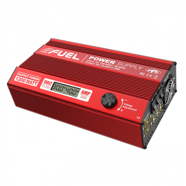SkyRC eFuel Netzteil - 1200W 50A 15-30 Volt - XT-Buchse mit LCD Anzeige