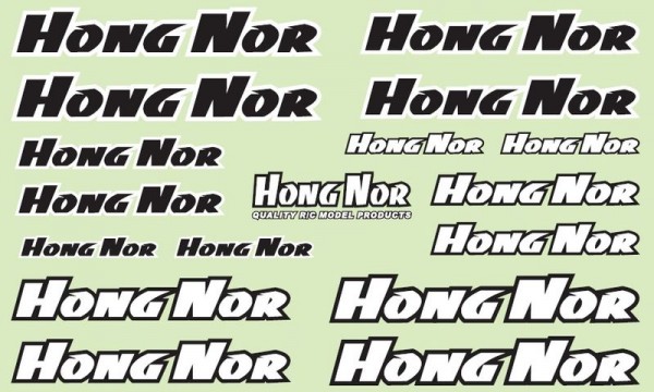 Hong Nor Sticker Sheet 30x18cm