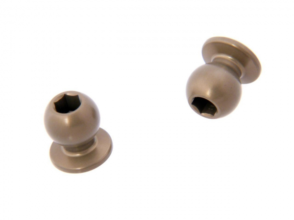 Mugen - Kugelkopf Alum. 7mm (2)
