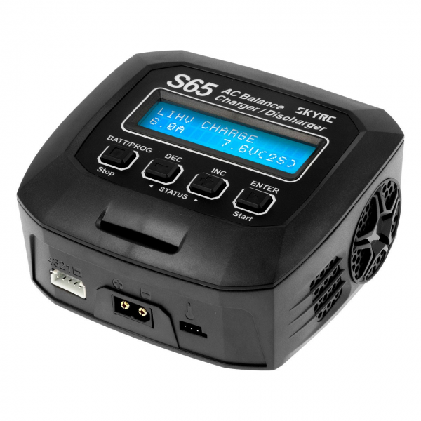 SkyRC S65 AC Ladegerät - LiPo 2-4s 6A 65W Entladen 2A 10W
