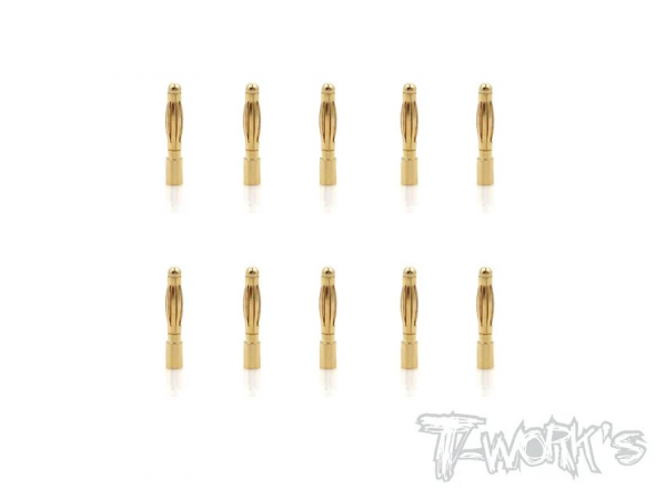 T-Works Goldstecker 2mm (10 Stück)