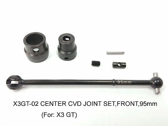 Center CVD Joint Set (Front), 95mm, GT