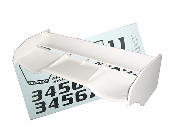 1/8 High Down Force Wing (White)