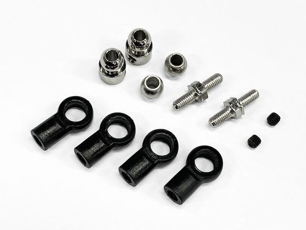 Adjustable anti-roll bar ball end set (for NEW roll bars)