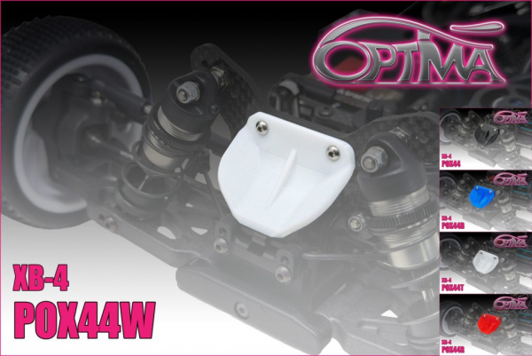 Optima - Flexible XB4 Front Wing - White