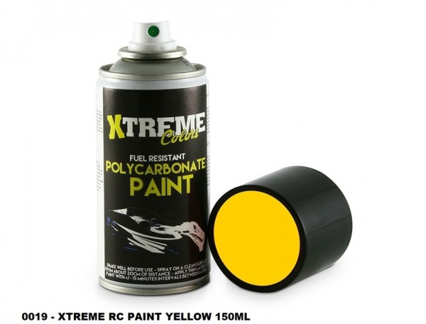 Xtreme - RC Lexan Farbe - Yellow - 150ml