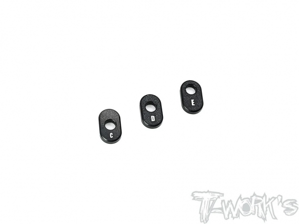 T-Works Alu Servo Horn Einsätze - C / D / E
