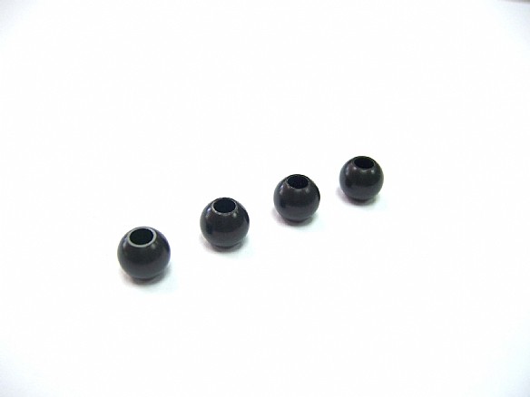 Lightweight Alum 7mm Ball, Hard-Coated (4 pcs)