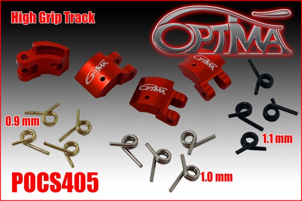 OPTIMA RED HIGH-GRIP 4 Shoes Clutch with Springs set (12 pcs)
